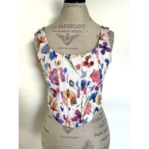 Floral Women's Corset Top